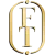 logo ftraining verticial couleur or avec ombre
